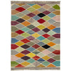 Handmade Turkish Design Wool Kilim 3' 3" x 4' 11" ft / 100 x 150 cm - No. Y39177