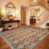 Hand Woven Wool Kelim 5' 7" x 8' 0" ft / 170 x 244 cm - No. Y39191