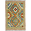 Handmade Vegetable Kilim 2' 8" x 3' 11" ft / 81 x 119 cm - No. Y39198