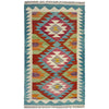 Hand Knotted Flatweave Kilim 2' 4" x 4' 1" ft / 71 x 125 cm - No. Y39204