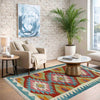 Hand Knotted Flatweave Kilim 2' 4" x 4' 1" ft / 71 x 125 cm - No. Y39204