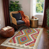 Handmade Afghan Vegetable Kilim 2' 9" x 4' 0" ft / 85 x 123 cm - No. Y39205