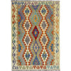 Handmade Vegetable Kilim 4' 0" x 6' 4" ft / 122 x 194 cm - No. Y39218