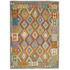 Handmade Vegetable Kilim 5' 8" x 8' 2" ft / 173 x 249 cm - No. Y39220