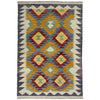 Handmade Vegetable Kilim 2' 10" x 4' 1" ft / 87 x 124 cm - No. Y39226
