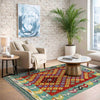 Handmade Turkish Design Wool Kilim 2' 7" x 4' 0" ft / 79 x 121 cm - No. Y39231