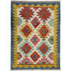 Hand Knotted Flatweave Kilim 2' 7" x 4' 2" ft / 80 x 126 cm - No. Y39233