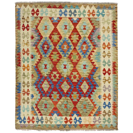 Medium Size Chobi Kilim 4' 11" x 6' 3" ft / 151 x 190 cm - No. Y39243