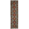 Hand Knotted Flatweave Kilim Runner 2' 7" x 9' 9" ft / 79 x 297 cm - No. Y39285