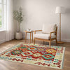 Hand Knotted Flatweave Kilim 3' 3" x 4' 11" ft / 99 x 149 cm - No. Y39287