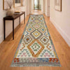 Hand Knotted Afghan Style Kilim Runner 2' 8" x 9' 10" ft / 80 x 300 cm - No. Y39292