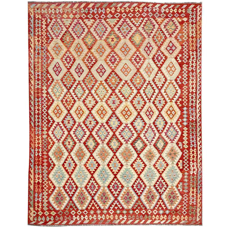 Handmade Vegetable Kilim 11' 2" x 14' 4" ft / 341 x 437 cm - No. Y39294