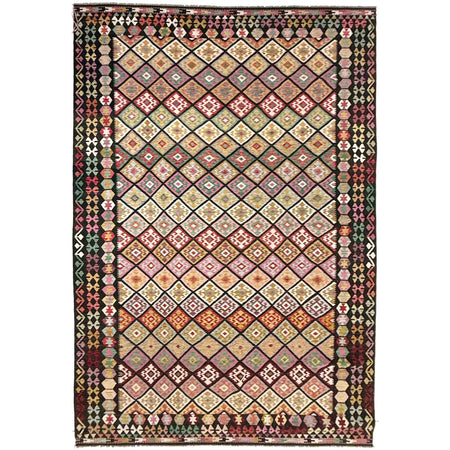Handmade Vegetable Kilim 9' 9" x 16' 6" ft / 298 x 502 cm - No. Y39307