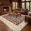 Hand Knotted Afghan Style Kilim 13' 3" x 18' 10" ft / 403 x 575 cm - No. Y39309