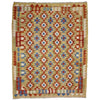 Handmade Turkish Design Wool Kilim 6' 0" x 8' 0" ft / 182 x 245 cm - No. Y39311