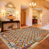 Handmade Turkish Design Wool Kilim 6' 0" x 8' 0" ft / 182 x 245 cm - No. Y39311