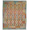 Handmade Vegetable Kelim 5' 10" x 8' 1" ft / 178 x 247 cm - No. Y39319