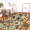 Handmade Afghan Vegetable Kilim 3' 11" x 6' 3" ft / 120 x 190 cm - No. Y39320