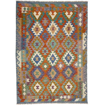 Medium Size Chobi Kilim 5' 8" x 8' 0" ft / 173 x 243 cm - No. Y39330