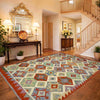 Handmade Afghan Vegetable Kilim 5' 9" x 8' 1" ft / 176 x 247 cm - No. Y39332