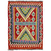 Hand Knotted Flatweave Kilim 2' 9" x 3' 11" ft / 85 x 120 cm - No. Y39386