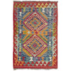 Handmade Afghan Vegetable Kilim 2' 9" x 4' 0" ft / 83 x 122 cm - No. Y39389