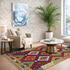 Hand Woven Wool Kelim 2' 7" x 4' 4" ft / 80 x 132 cm - No. Y39399