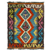 Hand Knotted Flatweave Kilim 2' 0" x 2' 9" ft / 62 x 84 cm - No. Y39422