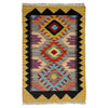 Handmade Vegetable Kelim 2' 0" x 3' 3" ft / 60 x 98 cm - No. Y39428