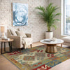 Hand Knotted Afghan Style Kilim 2' 6" x 4' 0" ft / 77 x 123 cm - No. Y39438