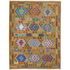 Handmade Afghan Vegetable Kilim 6' 7" x 9' 10" ft / 200 x 300 cm - No. Y39439