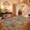Handmade Afghan Vegetable Kilim 6' 7" x 9' 10" ft / 200 x 300 cm - No. Y39439
