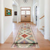 Hand Woven Wool Kelim Runner 2' 7" x 15' 11" ft / 80 x 486 cm - No. Y39440