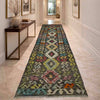 Handmade Afghan Vegetable Kilim Runner 2' 8" x 9' 9" ft / 82 x 297 cm - No. Y39442