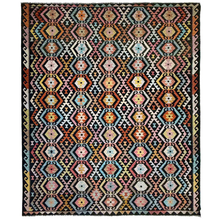 Large Size Chobi Kilim 8' 2" x 11' 6" ft / 250 x 350 cm - No. Y39445