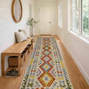 Hand Made Afghan Kilim Runner 2' 6" x 9' 8" ft / 77 x 294 cm - No. Y39453
