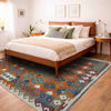 Handmade Afghan Vegetable Kilim 5' 11" x 7' 7" ft / 180 x 231 cm - No. Y39461