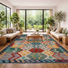 Handmade Vegetable Kilim 5' 9" x 8' 6" ft / 175 x 258 cm - No. Y39465