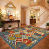 Hand Knotted Flatweave Kilim 5' 7" x 8' 0" ft / 170 x 244 cm - No. Y39472