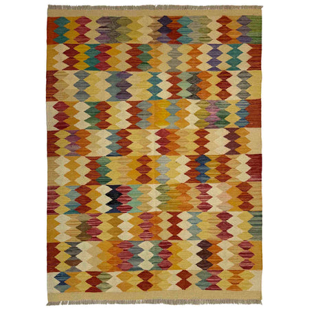 Small Size Chobi Kilim 4' 1" x 5' 10" ft / 124 x 177 cm - No. Y39495