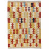 Handmade Vegetable Kilim 4' 2" x 5' 10" ft / 126 x 177 cm - No. Y39496