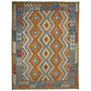 Hand Knotted Flatweave Kilim 5' 9" x 8' 1" ft / 175 x 247 cm - No. Y39502