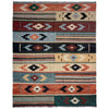 Handmade Afghan Vegetable Kilim 5' 11" x 7' 9" ft / 180 x 237 cm - No. Y39504