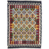Handmade Vegetable Kelim 4' 6" x 5' 8" ft / 138 x 172 cm - No. Y39506
