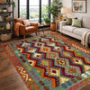 Handmade Vegetable Kilim 4' 4" x 6' 2" ft / 131 x 188 cm - No. Y39508