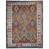 Hand Made Afghan Kilim 5' 10" x 8' 1" ft / 178 x 246 cm - No. Y39523