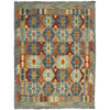 Handmade Vegetable Kilim 5' 10" x 8' 2" ft / 178 x 250 cm - No. Y39525