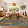 Handmade Vegetable Kelim 5' 10" x 8' 1" ft / 177 x 247 cm - No. Y39526