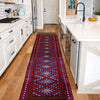 Hand Knotted Mashwani Runner Rug 1' 10" x 8' 4" ft / 55 x 255 cm - No. Y39532