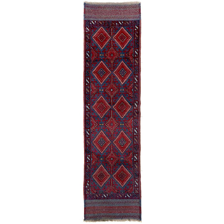 Traditional Mashwani Runner Carpet 2' 1" x 7' 9" ft / 64 x 236 cm - No. Y39535